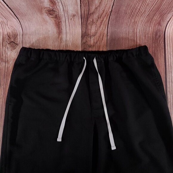 Figs Mens Size Large Black Pisco Basic Scrub Bottom Pants FM4500S PO 1557 - Picture 5 of 14